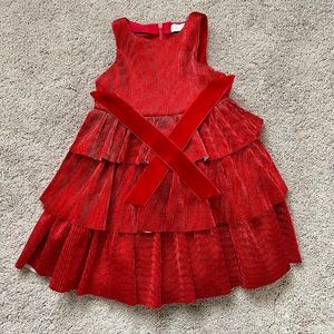 ❌SOLD❌ Mini Boden red Christmas dress